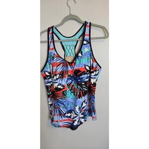 Zero X Posur Tankini Top Swimwear Size 2X